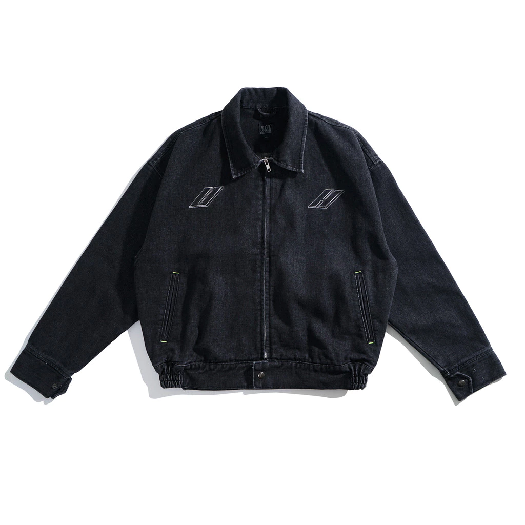 Work Jacket Boxy Denim - SHINE