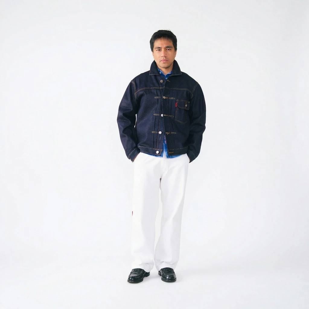 Arise Baggy Cream - Celana Panjang Baggy
